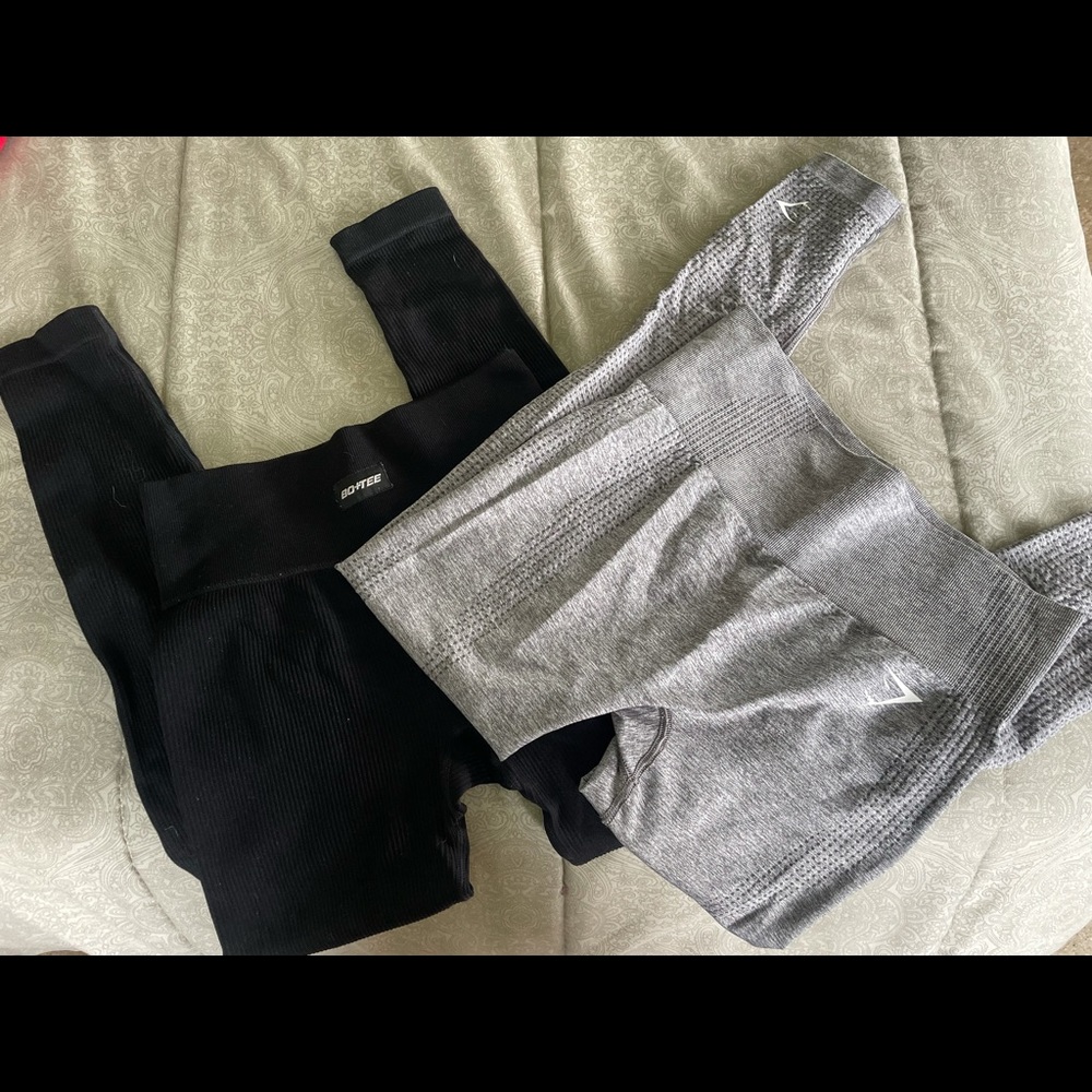 SOLD!!!!!!!! Set of Bo and Tee and Gymshark leggings